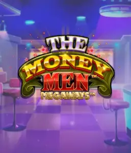 Experience the exciting world of The Money Men Megaways slot by Pragmatic Play, highlighting a vibrant logo with glittering stars set against a lavish background. This graphic portrays the excitement and glamour of Megaways slots with its stunning colors and design. Great for gambling fans craving high-energy gaming. 