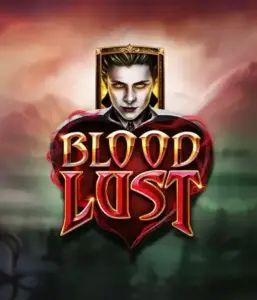 The captivating game interface of Blood Lust, showcasing elegant vampire icons against a mysterious nocturnal landscape. This image captures the slot's gothic aesthetic, complemented with its unique 5-reel and 99-payline structure, appealing for those fascinated by dark, supernatural themes.